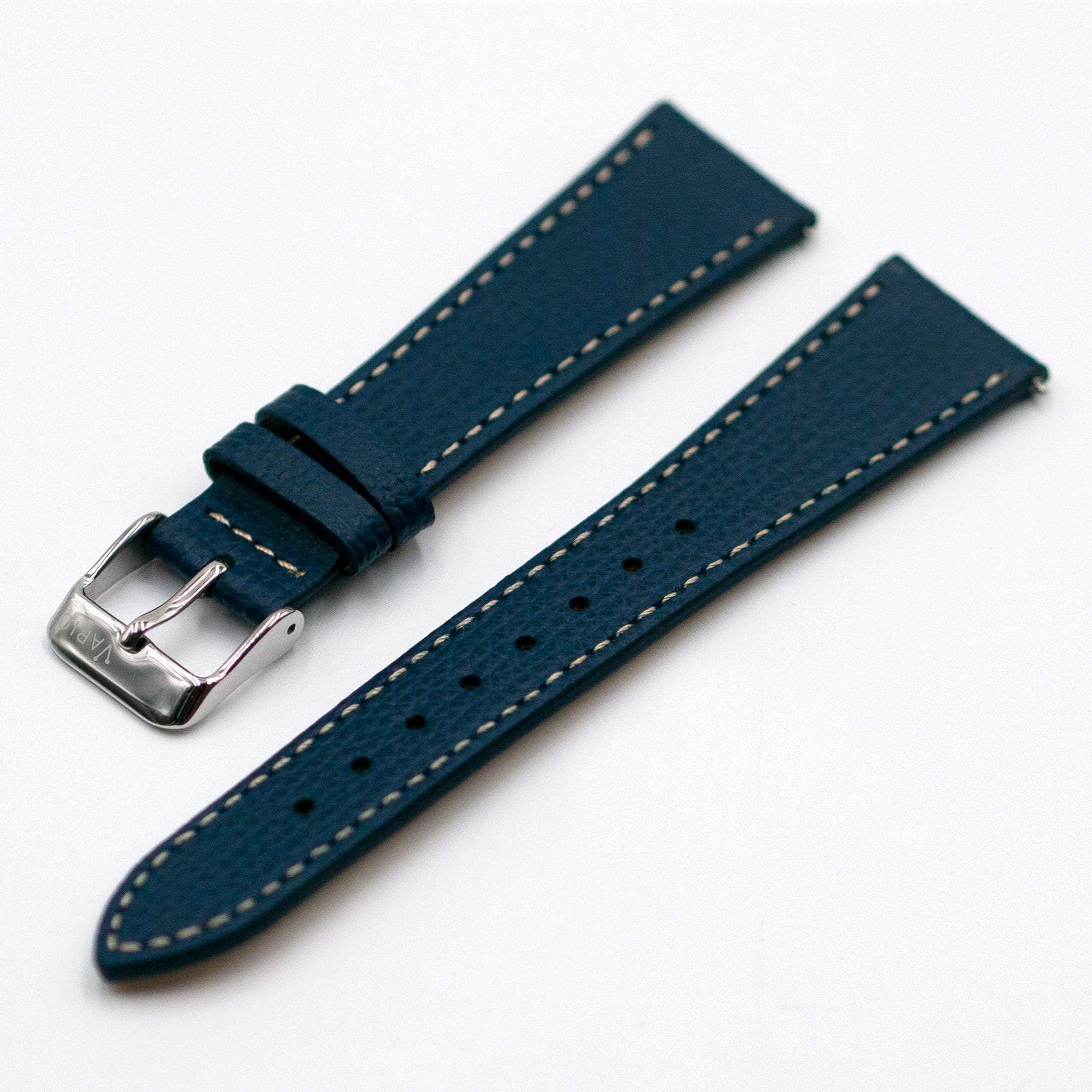  Custom Navy Blue Ostrich Leather Watch Bands Quick Release  Custom Name Engraved Watch Strap Classical Unique Gift For Men Women :  Handmade Products