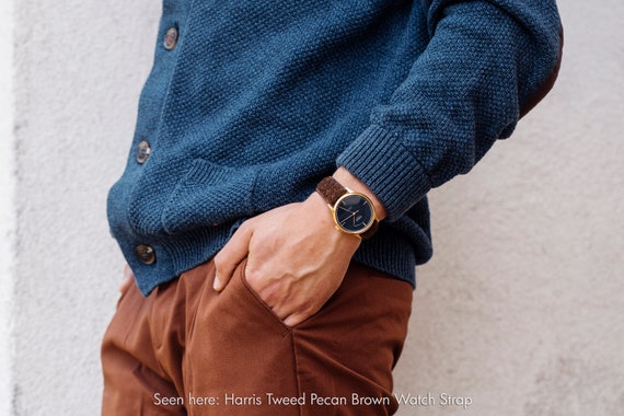 Tweed watch deals strap
