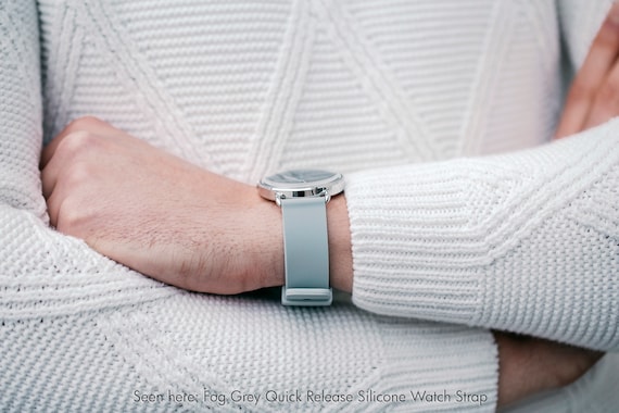 Silicone hotsell watch strap