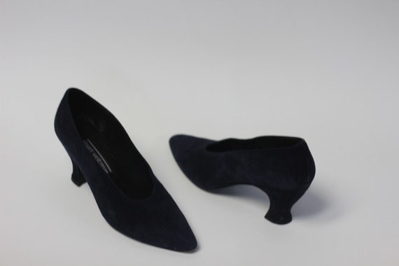 Blue Suede Weitzman Shoes