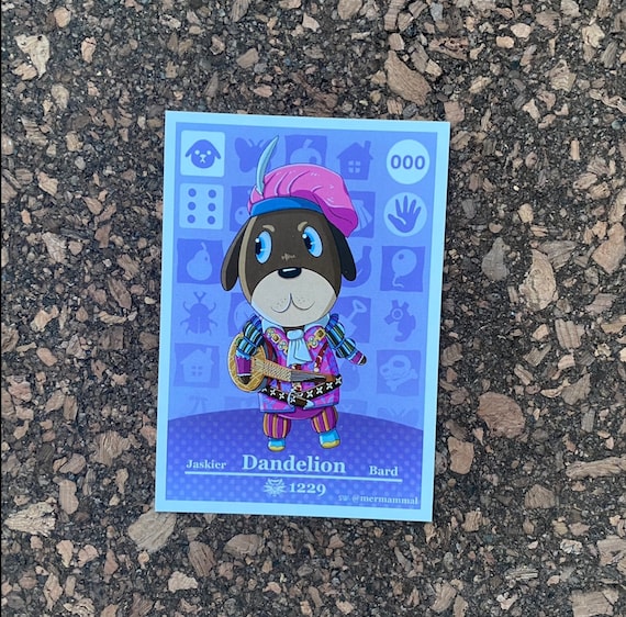 Buy ACNH X Witcher 3 Inspired Amiibo Card Mini Prints Online in