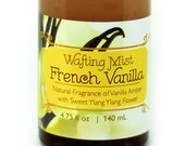 French Vanilla Spray - Natural Air Freshener - Fabric Spray - Sweet - Cinnamon - Nutmeg - Ginger - Amber - Coconut - Wafting - Warm Cookies