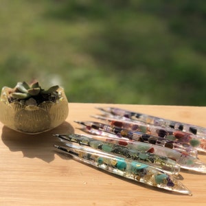Crystal Intention Pen: Love, Luck, Protection, & Healing
