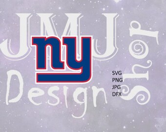 Ny Giants logo svg, digital download, SVG, DXF,JPG,Png for use with Cameo, Silhouette and Cricut Die Cutting Machines