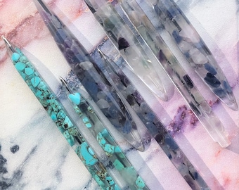 Crystal Pen: Von Hand gelegte Natursteine, Manifestations-Werkzeug
