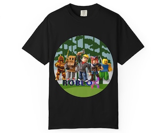 Grafisch T-shirt Roblox Characters: uniseks katoenen gamer grappige humor verjaardag verjaardagscadeau T-shirt