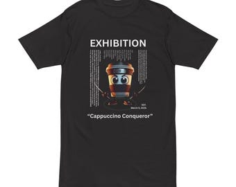 Italiaans Brainrot Cappuccino Assassino T-shirt: Gamer Meme Apparel