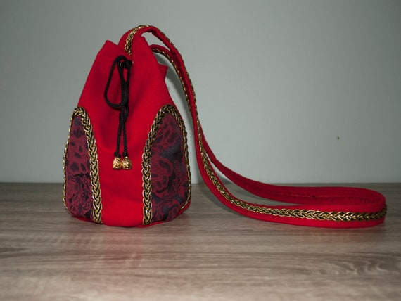 Ren Faire Bag LARP Fantasy Pouch Victorian Baggy Bag - Etsy