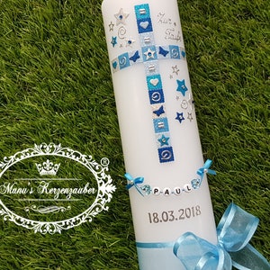 Taufkerze Communion Candle Confirmation Candle