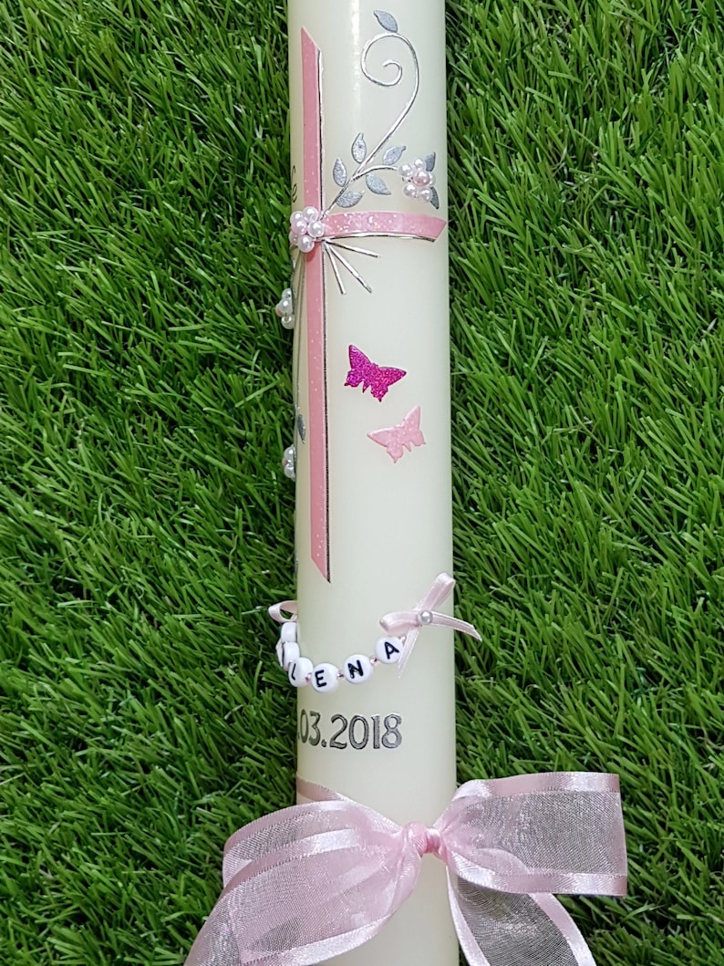 Taufkerze Communion Candle Confirmation Candle