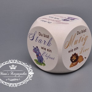 Motivational wooden cubes "Children's motifs" game cubes childish, fantastically beautiful