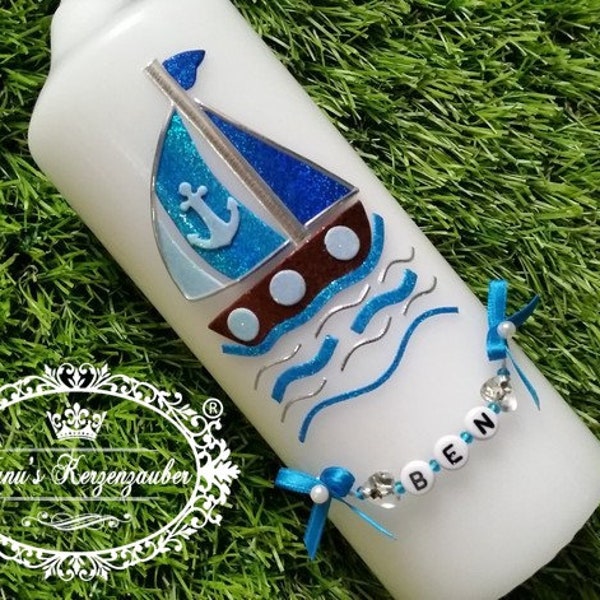 Godfather Candle Boat & Letter Chain "The Original©"