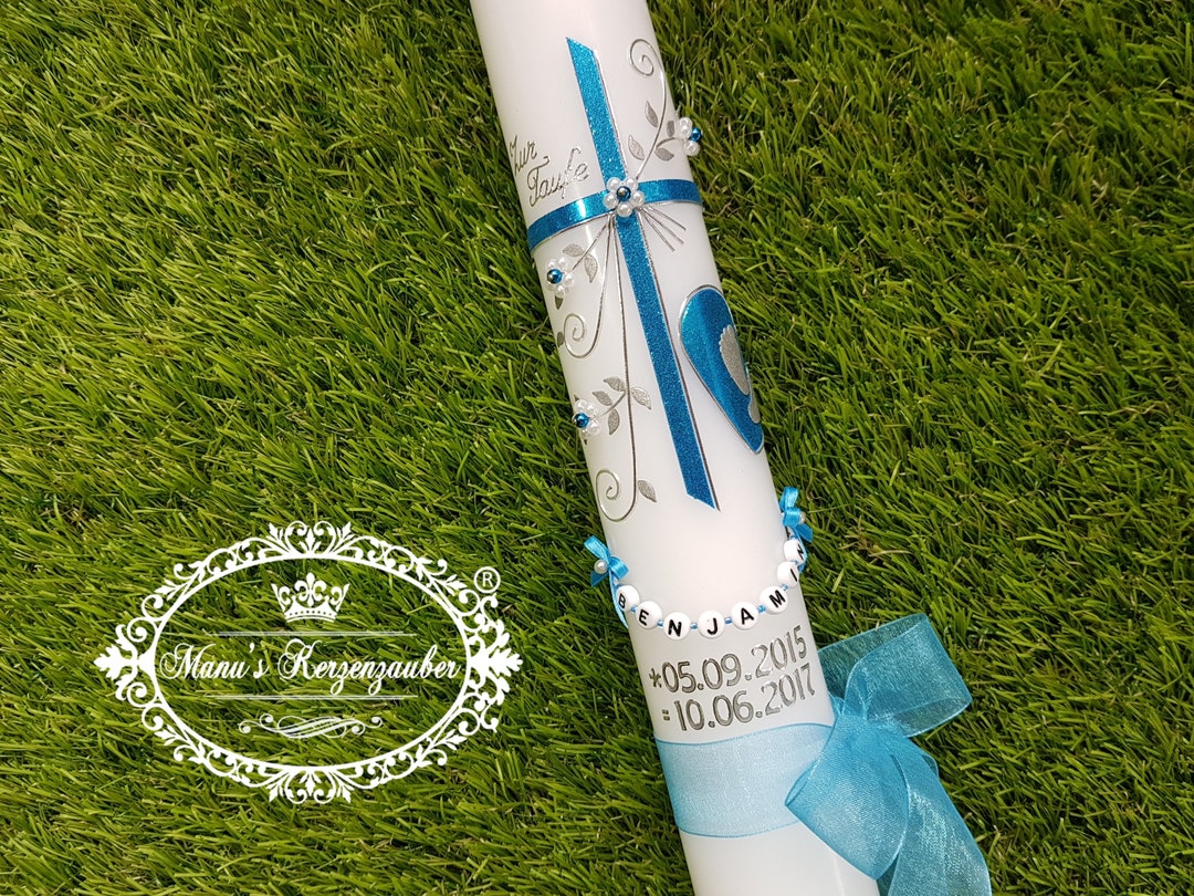 Baptismal Candle Communion Candle Confirmation Candle Etsy