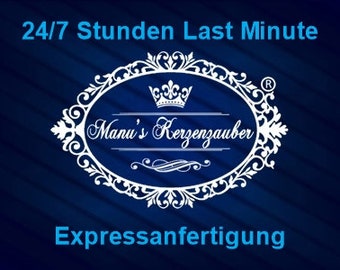 24/7 Last Minute Expressfertigung