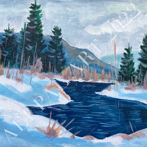 Dreamy Winter Scene
