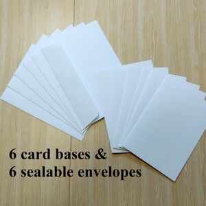 DIY Card Making Kit With Neutral Minimalist Abstract Designs (6 ...