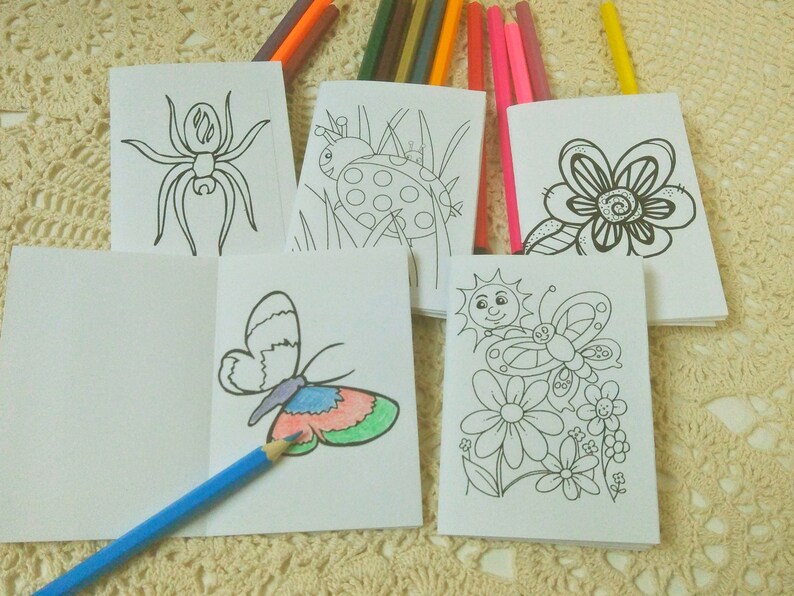 diy mini coloring book