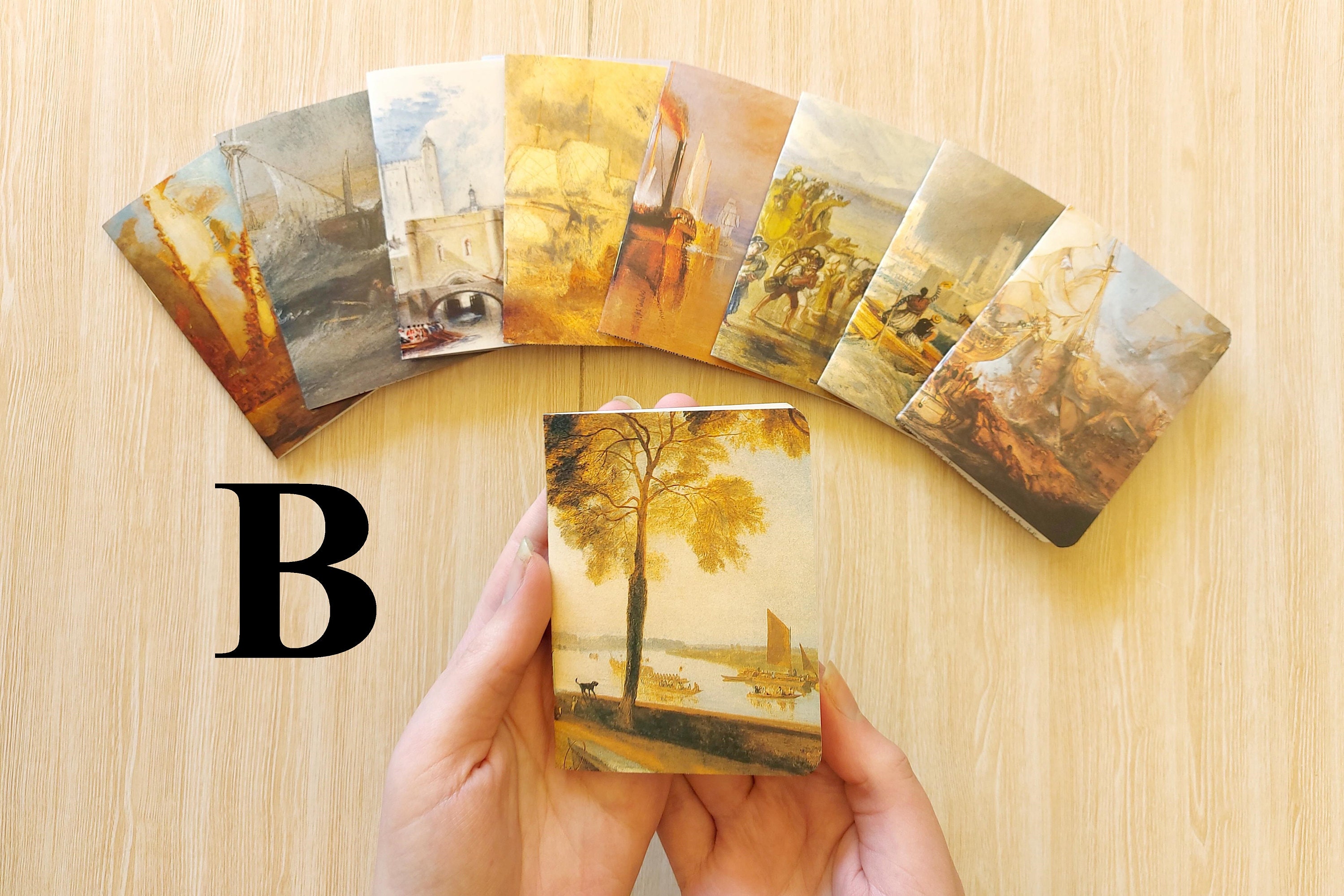 Fine Art Print Mini Notebook (10), Vintage Photo or Illustration Cover ...