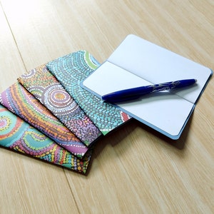 Mini libretas altas con temas australianos (5), cartera y libro de mano para listas de tareas pendientes, guardián de contraseñas, pequeño regalo de agradecimiento