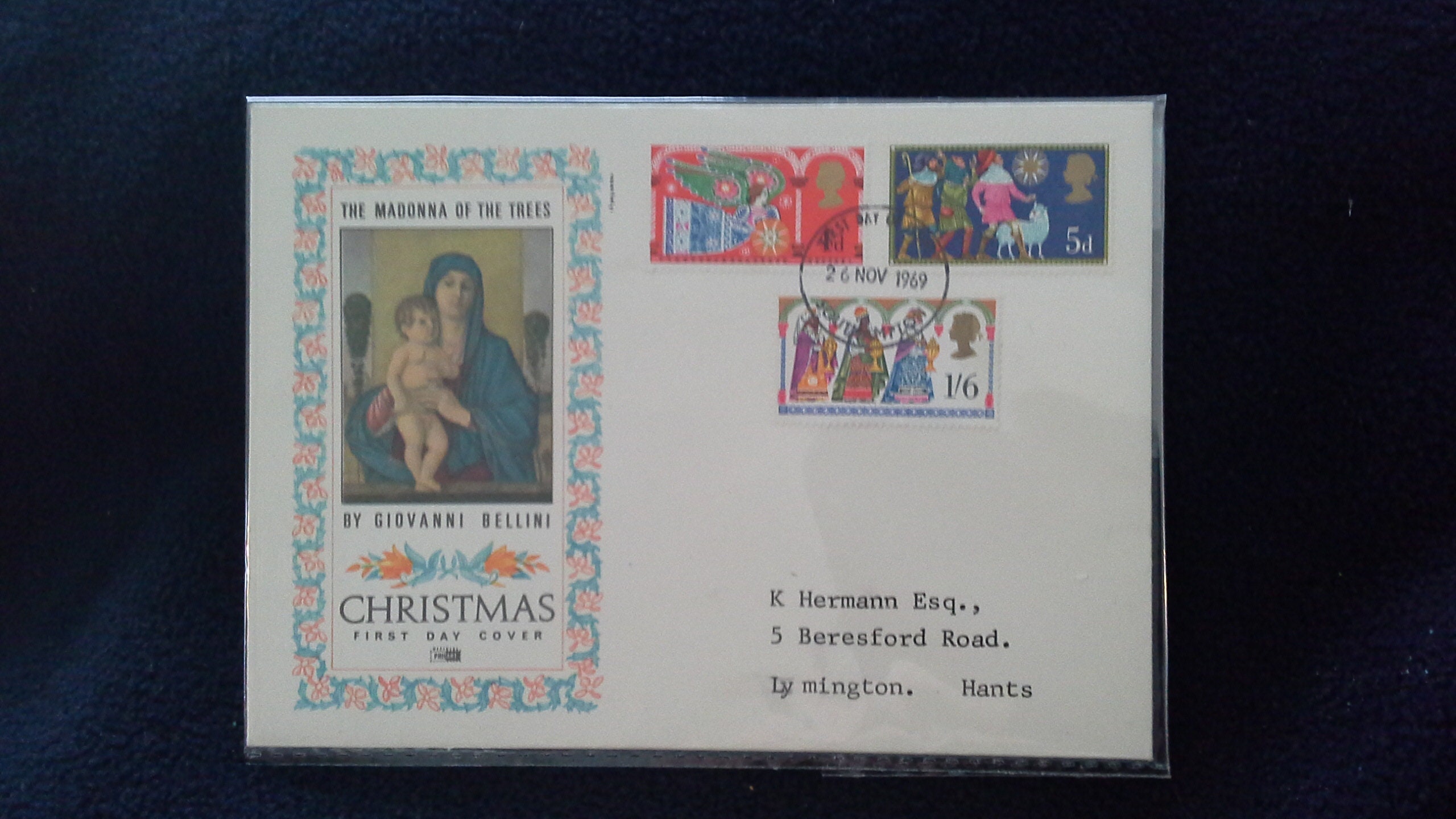 1969 Christmas Winter Sunday - 10 Vintage Holiday Stamps for Mailing –  studioACK