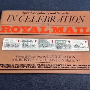Royal mail stamps Mail 200th Anniversary Of The 1st coach Run Bristol To Bath stamp presentation pack