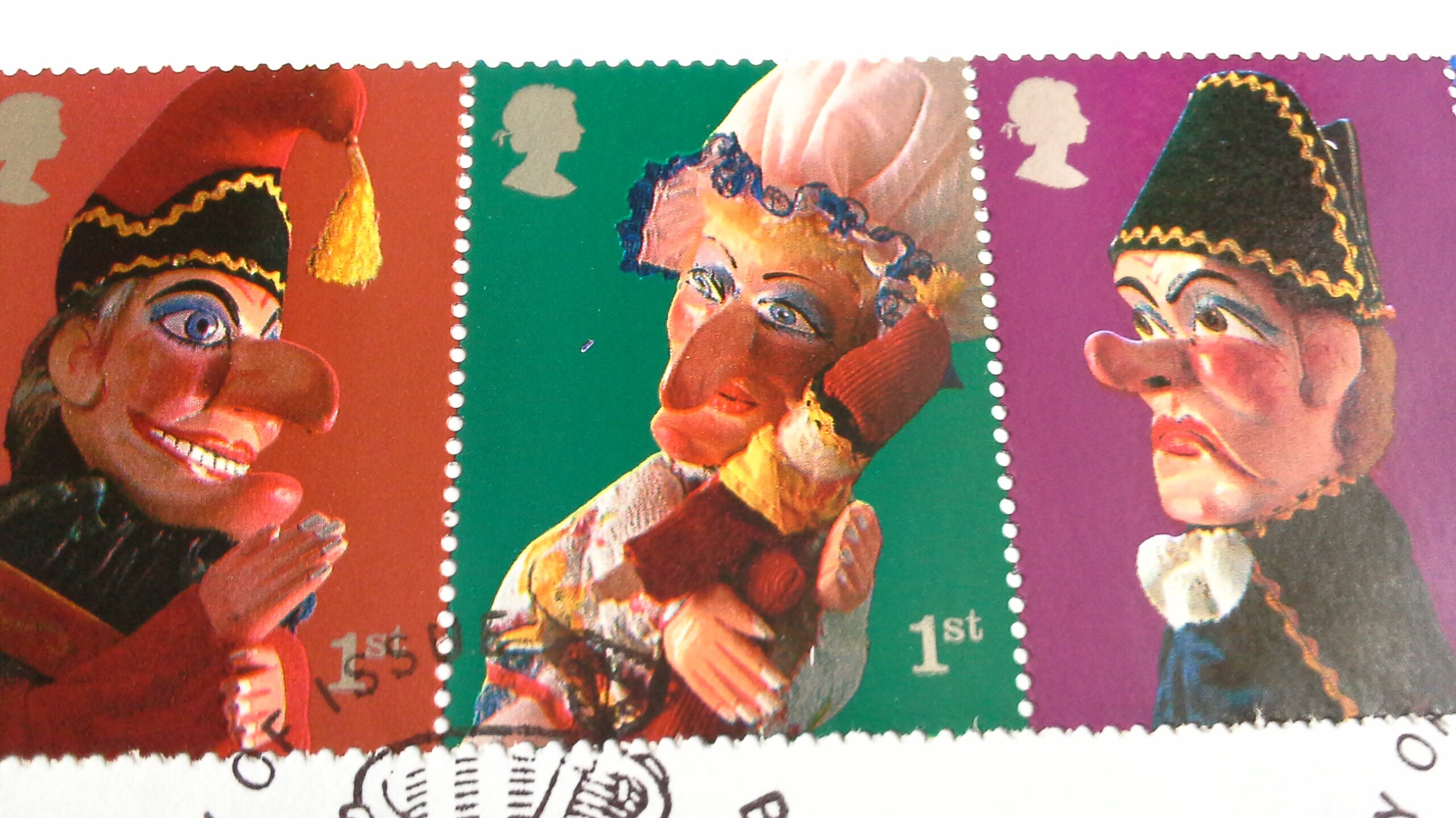 British Postage Stamps Royal Mail First Day Cover Punch and Etsy