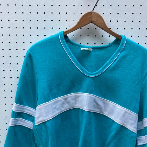 size L - DEADSTOCK 1980s youth pullover sweatshir… - image 5