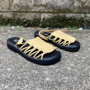 size 6.5 B - 1990s light weight sling back sandals by TOGETHER!