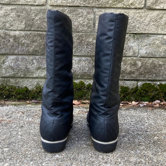 size 7 M - 1980s quilted winter boots by NATURALI… - image 5