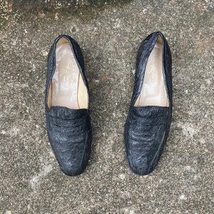 size 8 - 1990s handmade loafers by CARLO FAGIANI