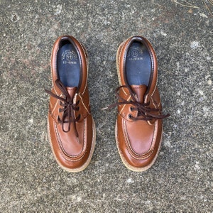size 5.5 - 60s/70s mens/kids moc toe casual oxfords