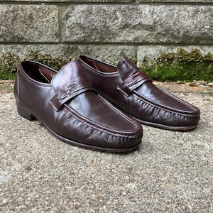 tamaño 9 - mocasines de la década de 1970 por SEARS
