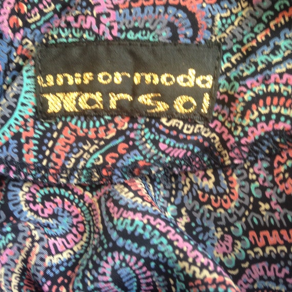 1970s boxy secretary blouse by UNIIFORMODA MARSOL - image 7