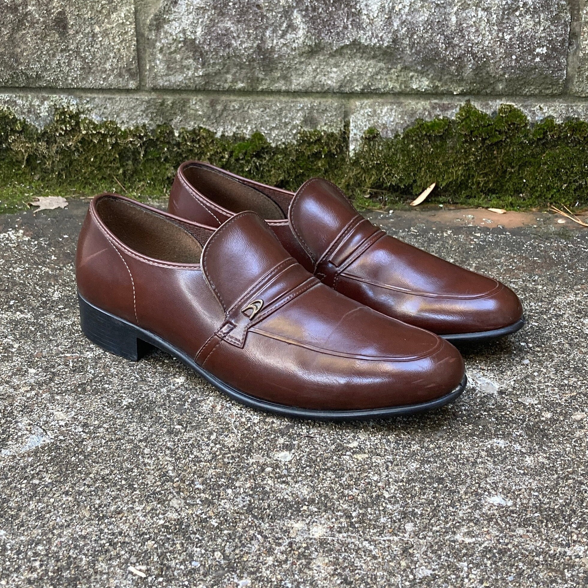 Los a os 70 para hombre zapatos Etsy M xico
