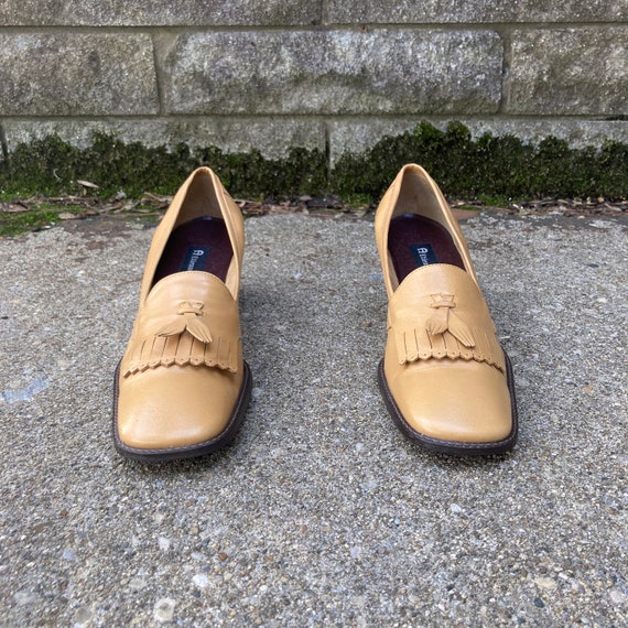 size 8.5 M - 1990s kilted tassel loafers by ETIEN… - image 4