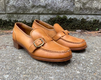 Size 9.5 D - 1970s Loafers by ENDICOTT JOHNSON - Made in USA  display picture 3