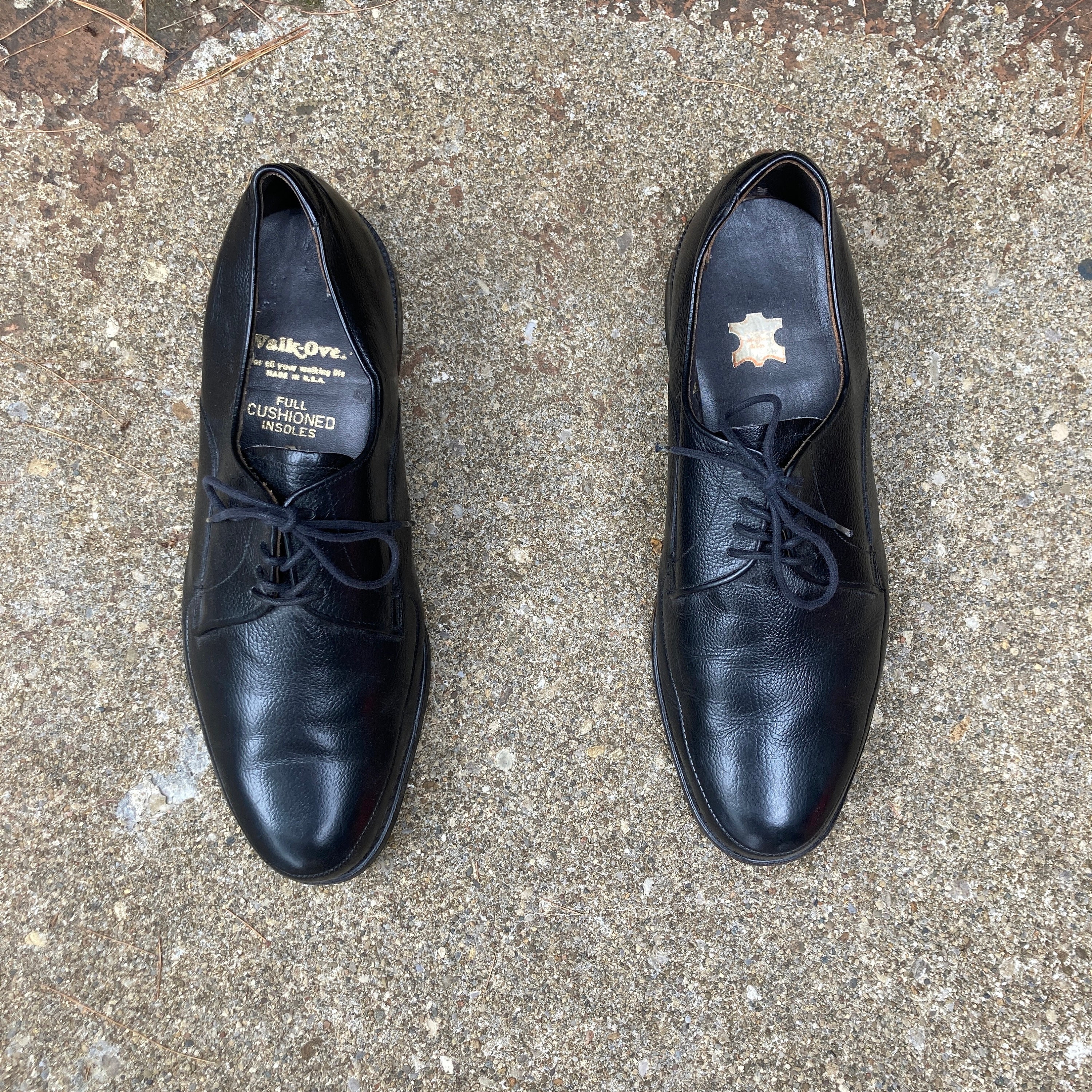 WALK OVER MEN\'S VINTAGE GENUINE LEATHER OXFORDS SIZE (10 D/B) walk over shoes products for sale | eBay main image 3