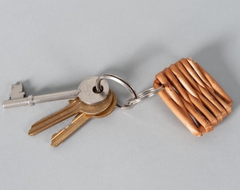 Woven Willow Keyring | Handmade in Edinburgh | Sustainable | Decoration