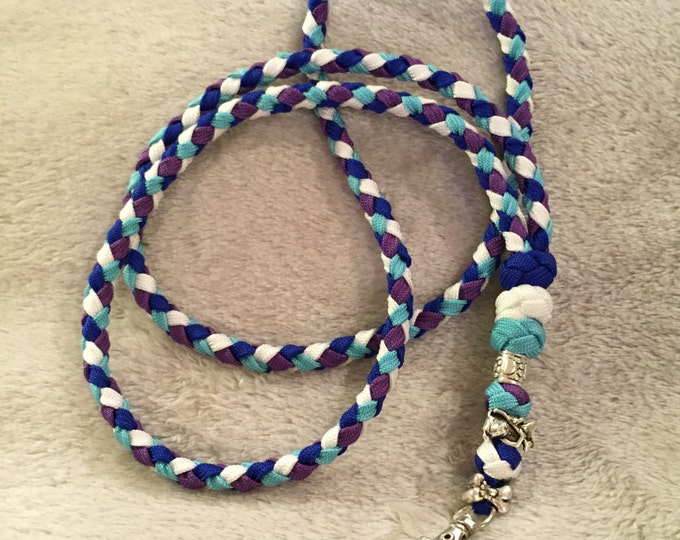 Paracord Lanyard Badge Holder Badge Lanyard ID Holder ID Etsy