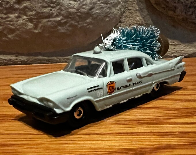 Custom 1959 Dodge National Parks Police Car Christmas Tree
