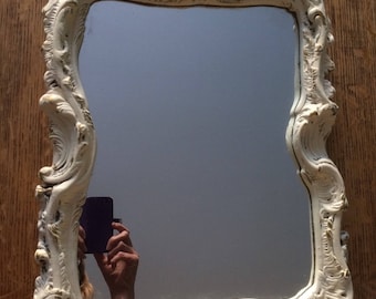 Vintage upcycled mirror.