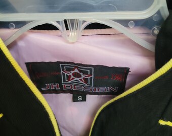JH Design Minnie Mouse Daytona 500 Race Jacket Size Small Jeff