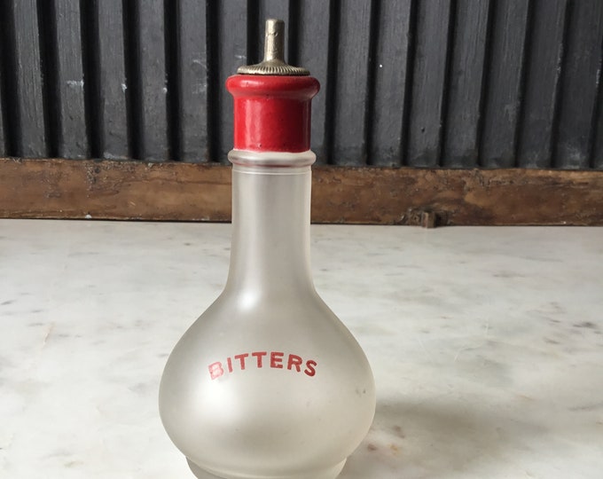 Vintage Bitters Decanter Etsy
