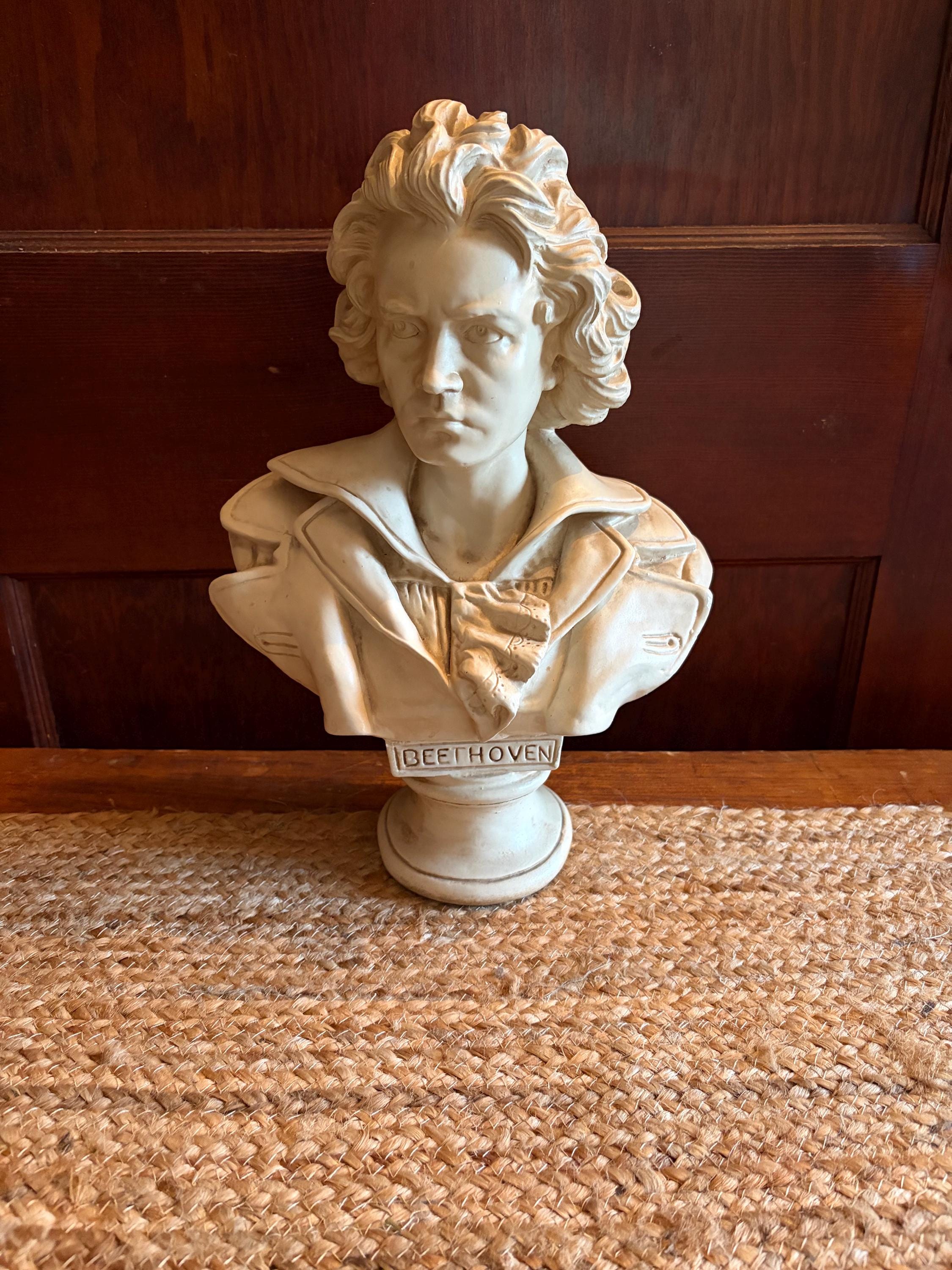 Vintage Beethoven Statue - Etsy