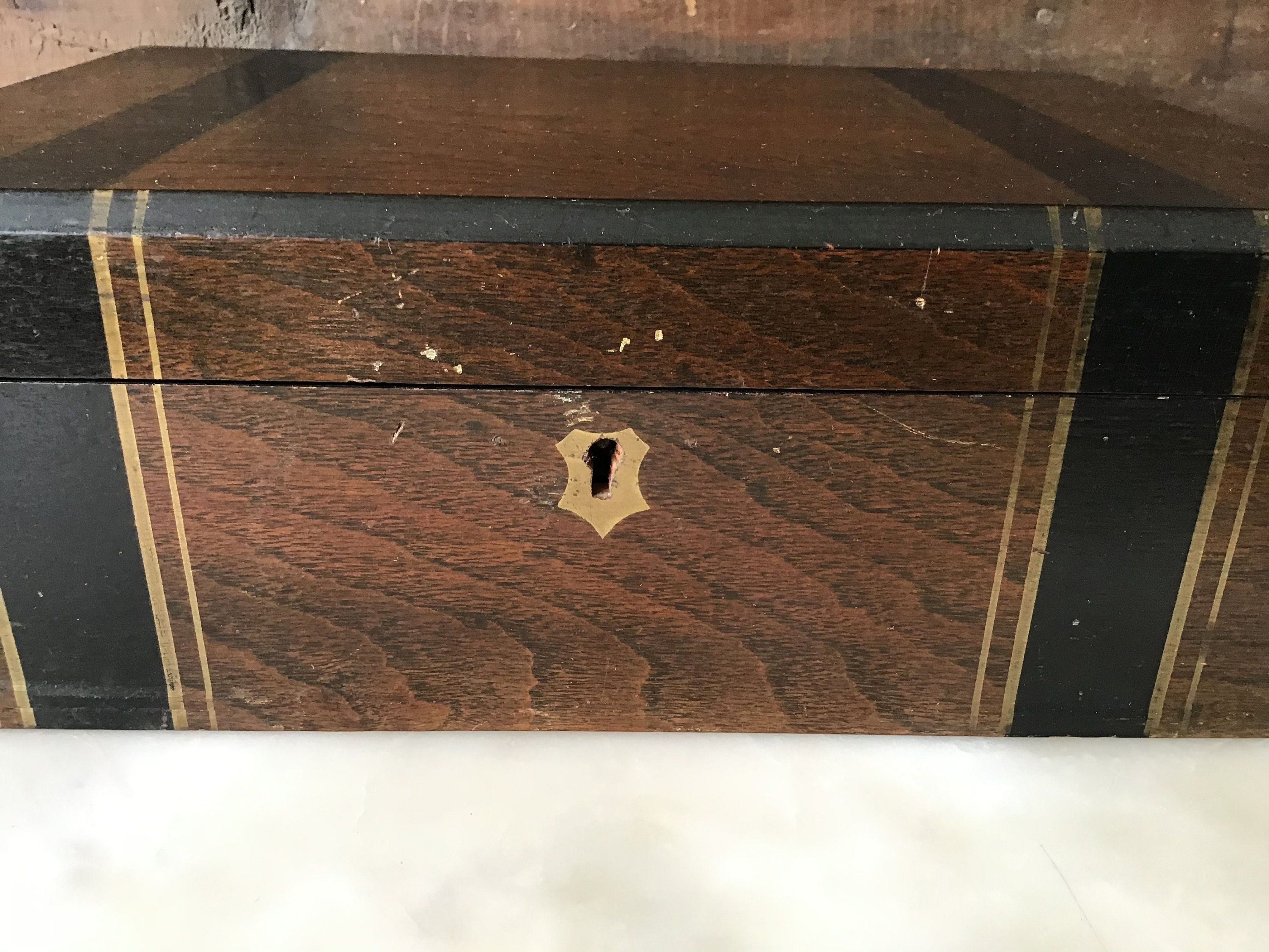 Antique Shaker Sewing Box Etsy
