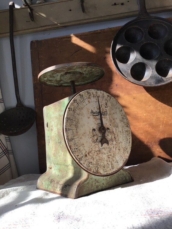 Antique Kitchen Scale - Etsy