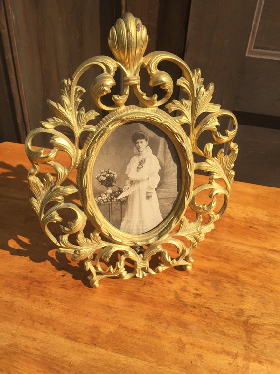 Antique Brass Frame Image 0