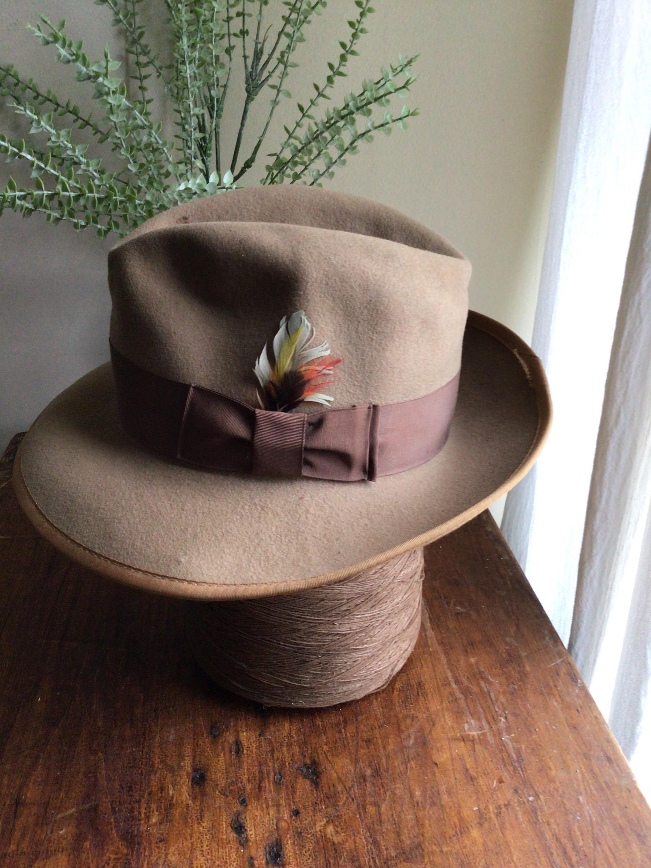 Vintage 40s Fedora Hat - Etsy display picture 3