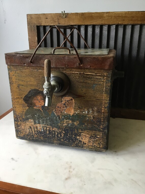 Vintage Beer Cooler Etsy