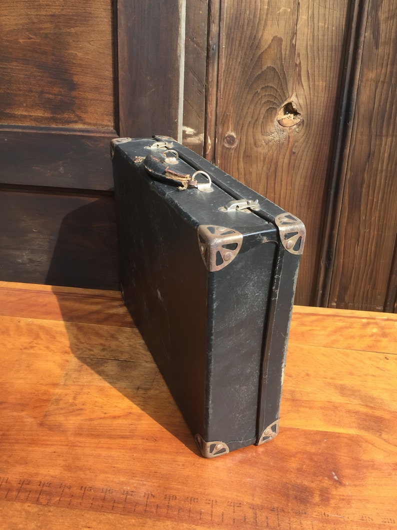 Antique Salesman Suitcase
